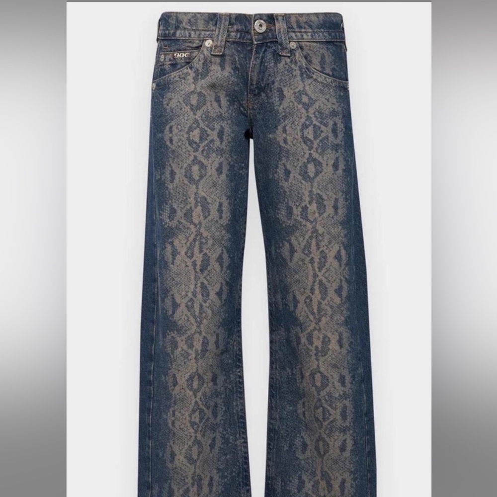 BDG Kayla low rise in snake print urban outfitters